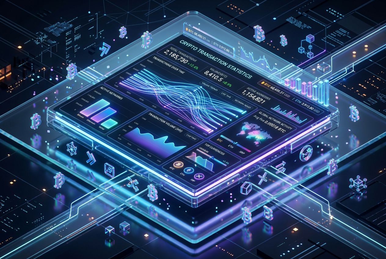 Analiza rynku krypto kasyn i wykresy wydajności płatności blockchain